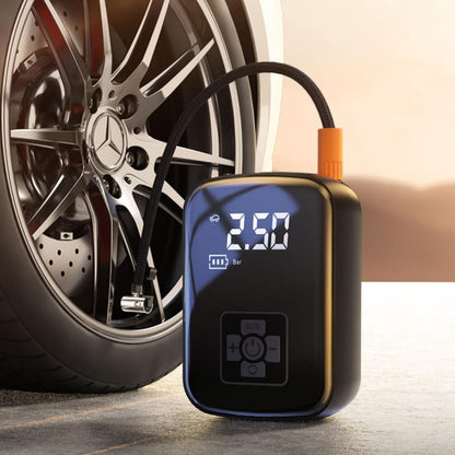 LYEAA Car wireless air pump Inflator, Air Compressor, Tyre Pressure Detection, for Bicycles, Motorcycles