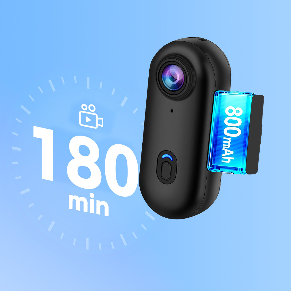 4K UHD Magnetic Sports Action Camera with 64GB Card